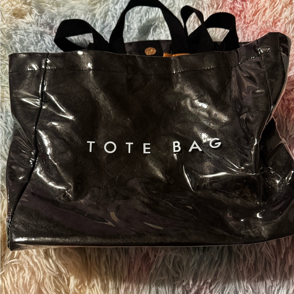 Black Tote Shoulder Bag